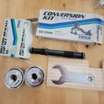 Old School Nos Tioga Tange 3 Piece Crank Bottom Bracket Bmx Bike Bb 170 Sb. Fixed Price $129.99.
