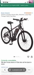 Schwinn Voyageur Electric Bike, Mid-drive, Large Step-through Frame, Matte Blue. Fixed Price $700.00.
