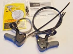 Nos Shimano 70 Gs Shifters 3X6 Bicycle Rapifire Set 18 Spd Vtg 80'S Mtb Trek. Fixed Price $79.00.
