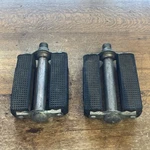 Vintage Union Block Pedals Made Germany 9/16S English Thread 70S Schwinn. Fixed Price $29.99.
