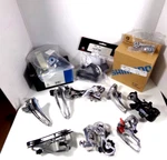 Vintage Bike Parts: Front & Rear Derailleur More. Various Brand, Model Sze. Fixed Price $30.00.