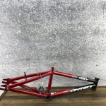 Vintage Dyno Vfr Bmx Bike Frame 20IN Red Black Flatoval 3D Dropout Race Gt. Fixed Price $180.49.
