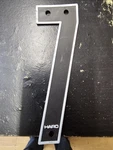Haro Circuitnumber Plate 7" Push Pin #7. Fixed Price $54.00.