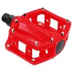 Wellgo LU-204U 9/16" Mini Platform Pedal W/ Replaceable Pins Red. Fixed Price $24.99.