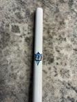 Old School Style Bmx Straight Seat Post 22.2MM Elf White. Fixed Price $24.24.
