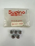 Vintage 1980 Sugino Bmx Racing Freestyle Chainring Bolts Single Chrome Japan. Fixed Price $84.99.