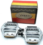 Wellgo LU-313 Bmx Pedals 1/2" Silver Platform Freestyle Vintage Nos Nib. Fixed Price $39.75.