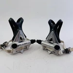 Vintage Shimano PD-1050 Pedals 9/16 Toe Clips Straps Road Bike Japan A81. Fixed Price $39.99.