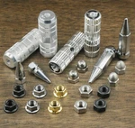Chopper Bicycle 3/8" Axle Nuts Spikes Pegs Lowrider Schwinnstingray Cruiser Bike. Fixed Price $6.99.