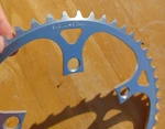 Nos Sugino Chainring 49TX110 Bcd 3/32- Compact Road, Atb, Tour, Gravel. Fixed Price $36.76.