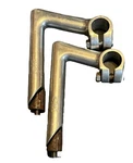 Vtg Kalloy KY100,KY80 100MM,80MM Road Bike Quill Stems 25.4MM Clamp Aluminum. Fixed Price $19.95.