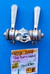Nos Campagnolo Shifters Velox #1014/1A Catalog Leve Comando. Fixed Price $78.00.