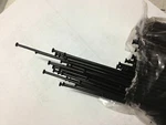 Dt Swiss Spokes Black.any Size 212-310MM.DIRECT PULL.14G.SET18PC.NIPPLS Optional. Fixed Price $36.50.
