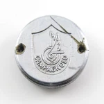 Campagnolo Athena Shield Logo Chromed Plastic Single Crank Dust Cap, 1980-90'S. Fixed Price $12.00.