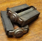 Vintage Excel Bicycle Pedals Block 1/2" Reflectors 26 5C. Fixed Price $7.99.