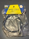 Vintage Nos Saf-tee Blue Glitter Light Weight Front Brake Cable No. 640. Fixed Price $10.00.