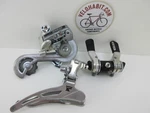 Vintage Suntour ALPHA-3000 Derailleur Set Xc Front & Accushift Shifters. Fixed Price $49.99.