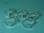 5 Nos Vintage Shimano 333 Muscle Bike Touring Bicycle 1" Double Cable Clamps. Fixed Price $14.50.