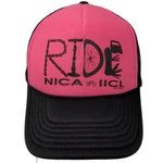 Otto Pink Black Trucker Hat Os Nica Iicl Ride Cycling Bicycle Mesh Adjustable. Fixed Price $20.00.