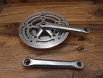 1980'S Mtb Crankset 48/40/28 170 From Motobecane. Fixed Price $89.00.