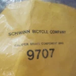 Gold Dot Bicycle Caliper Brake Kit #9707 Schwinn Company Nos Nib 1973. Fixed Price $30.00.