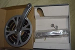 Nos Suntour Srst Xcc Crankset 170X48/38/28 Square Taper -new-p/n 21572. Fixed Price $22.98.