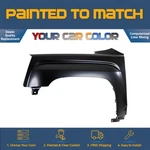 For 2010-2017 Gmc Terrain, Left Fender (driver); W/3 Hole Mount Painted To Match. Fixed Price $348.00.