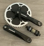 Sram Crankset Single Speed 172.5 Mm Arms Stronglight 53T Ring Free Truvativ Bb. Fixed Price $45.00.