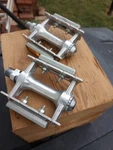 Vintage Sakae Sr SP-200 Toe Clip Pedals. Fixed Price $19.00.