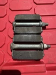 Vtg 1970S Schwinn Approved Black Rubber Block Pedals Germany 1/2''(K1049) Pair. Fixed Price $37.99.