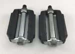 Vintage HTI-841 Block Pedals 1/2" Spindles Fits One Piece Cranks Cruiser Bmx. Fixed Price $22.00.