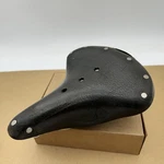 Vintage Leather Brooks Bike Saddle B66S Seat Old Springs Good Shape England. Fixed Price $109.95.