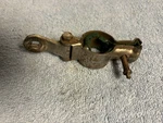 Antique 1890'S / 1900'S Circa Carbide Lamp, Bicycle Head Tube Mount Bracket. Fixed Price $115.00.