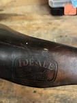 Vintage Ideale 92 Diagonale Rebour Signature Touring Saddle. Fixed Price $160.00.