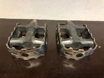 Used Vintage Shimano Exage PD-M450 Flat Platform Pedals Bicycle 90'. Fixed Price $30.00.