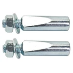 Pair (set Of 2) 9.5 Mm Bicycle Crank Cotter Pins W/ Nuts & Washers. Fixed Price $9.99.