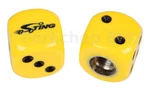 Schwinn Sting Old School Bmx Dice Bicycle Tire Valve Caps (pair) - Yellow. Fixed Price $23.99.
