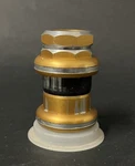 Vintage Omas Big Sliding Gold Headset 1"X24 Bsc Thread Cmt. Fixed Price $230.90.