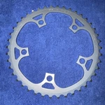 Vntg Campagnolo Chainring 110 Bcd X 42T Atb Silver New W/o Pkg Made Italy (b). Fixed Price $44.99.