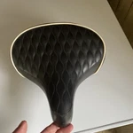 New Nos Schwinn Black Quality Saddle Bicycle Quilted Padded Seat 10" Wide. Fixed Price $29.99.