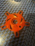 Nos Bmx Tioga Force Connection Spider Power Disc Red Max Flo Old School. Fixed Price $50.00.