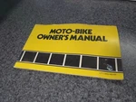 Yamaha Factory Owners Manual Moto-bike Old School Bmx LIT-1162J-60-00. Fixed Price $89.94.