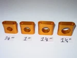7/8" 1" 1/8" 1/4" Seat Clamp Anodized Gold Bmx Cook Bros Profile Mid School. Fixed Price $42.50.