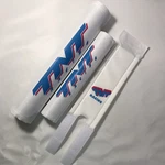 Tnt Bmx Pad Set White Oldschool Repop Tange Koizumi Pk Ripper Kuwahara Crupi. Fixed Price $55.00.