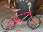 1986 Mongoose Mitygoose Red 16" Bmx Pit Bike Vintage Old School. Fixed Price $343.00.