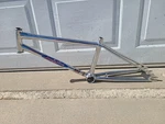 Schwinn Sting Bmx Frame 1980 Old School Hand Polished Welds Vintage Collectible. Fixed Price $700.00.