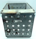 Vtg Washburn Wire Gym Pool Locker Basket #70 Industrial Storage Decor. Fixed Price $29.95.