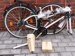 Nos Touring Bike 18.5 Wheeler Sport Line Shimano Altus Optima Acor 700C. Fixed Price $430.00.