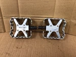 Vintage Wellgo Bear Trap Bmx Pedals 9/16" Aluminum LU-953. Fixed Price $99.00.