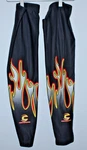 Cannondale Bicycle Leg Warmers Large Flames Elastic 14" Long 16/8" Wide Commuter. Fixed Price $16.40.
